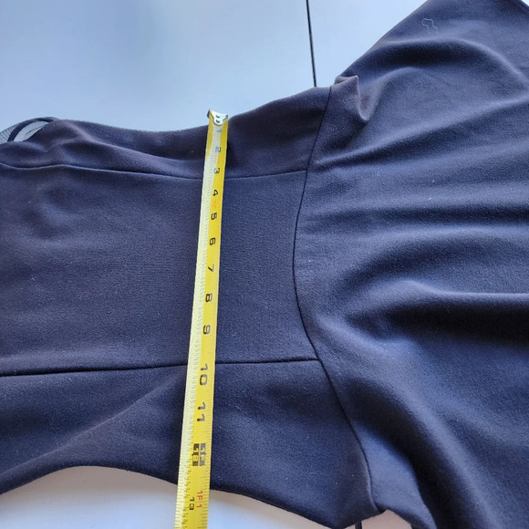 Express Stretch Dress Black Mesh Top Jewels Sleveless Women's Rayon Sz 4 - Picture 13 of 16